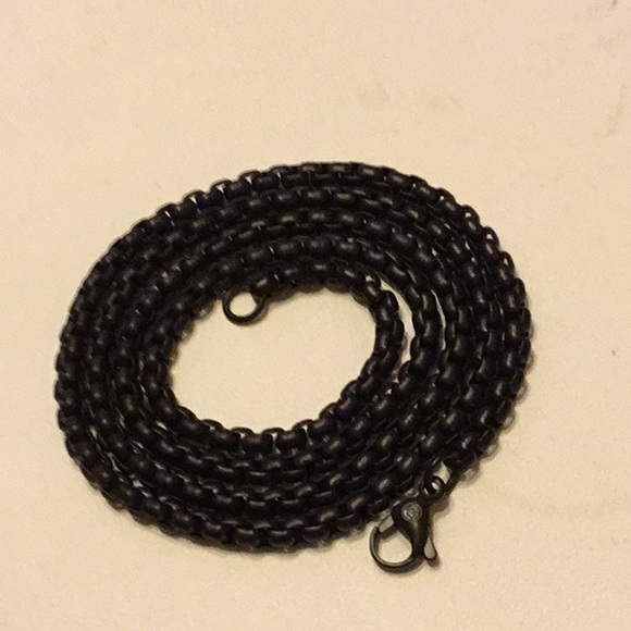 David Yurman Other - David Yurman 24”mm Black Stainless Steel 3.5mm